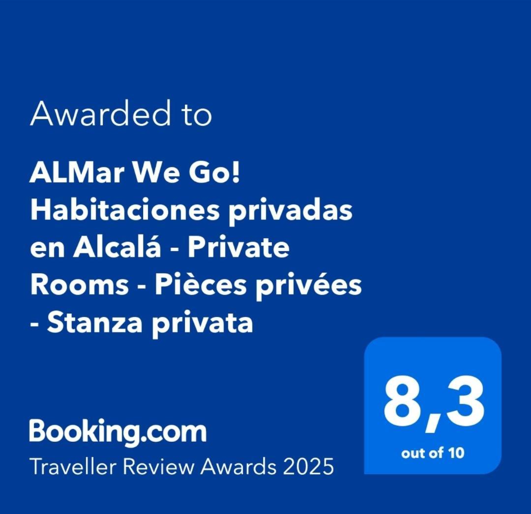 Almar We Go! Habitaciones Privadas En Alcala - Private Rooms - Pieces Privees - In Shared Apartment Eksteriør bilde